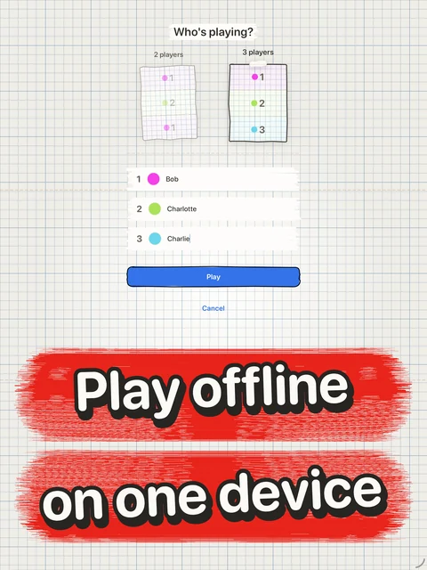 Choosing two or three players and naming them before a game.